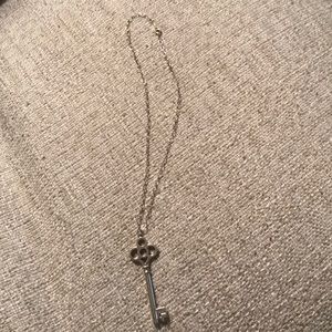 Tiffany & Co key necklace